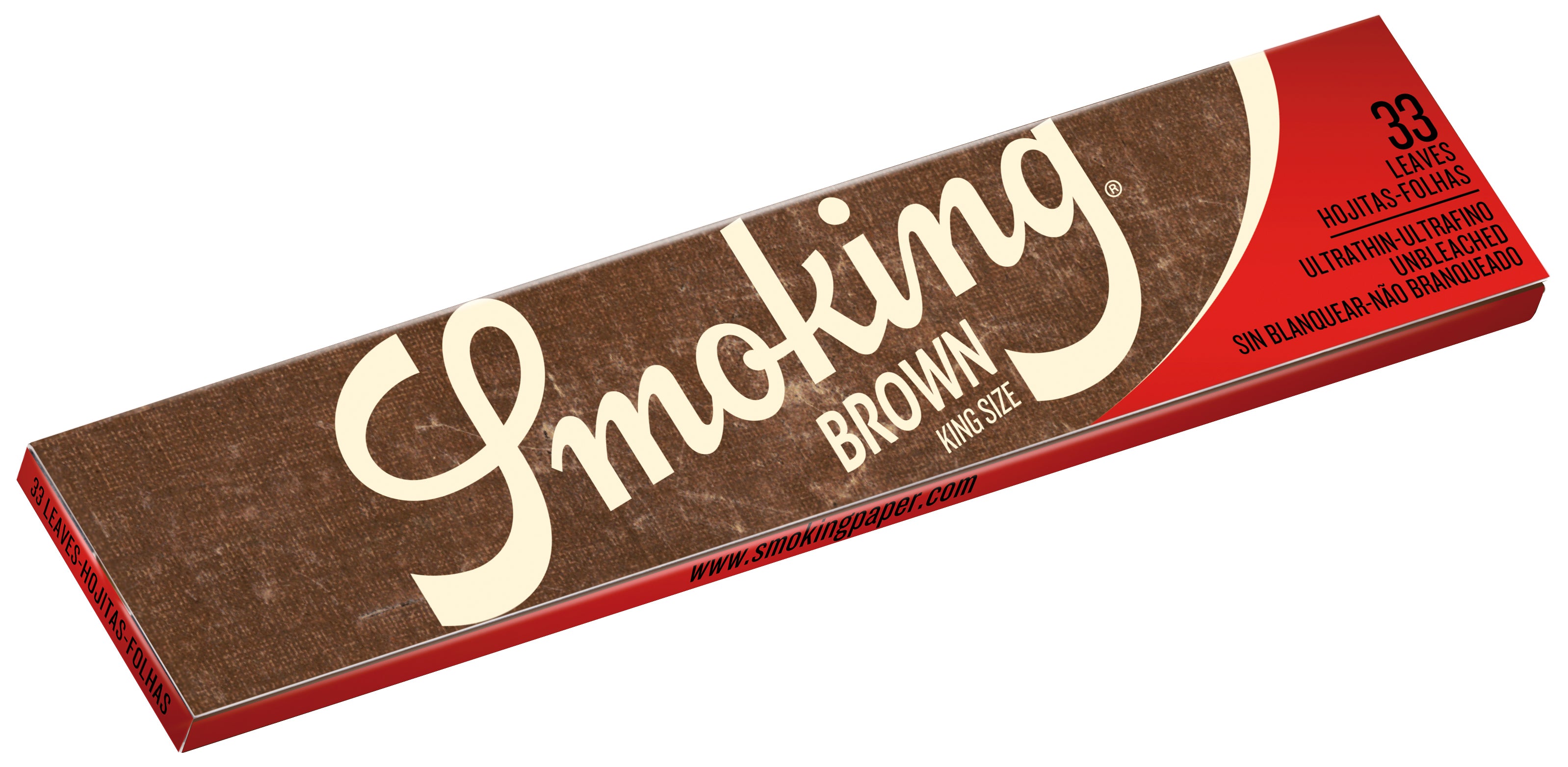 SMOKING® ROLLING PAPERS BROWN KING SIZE