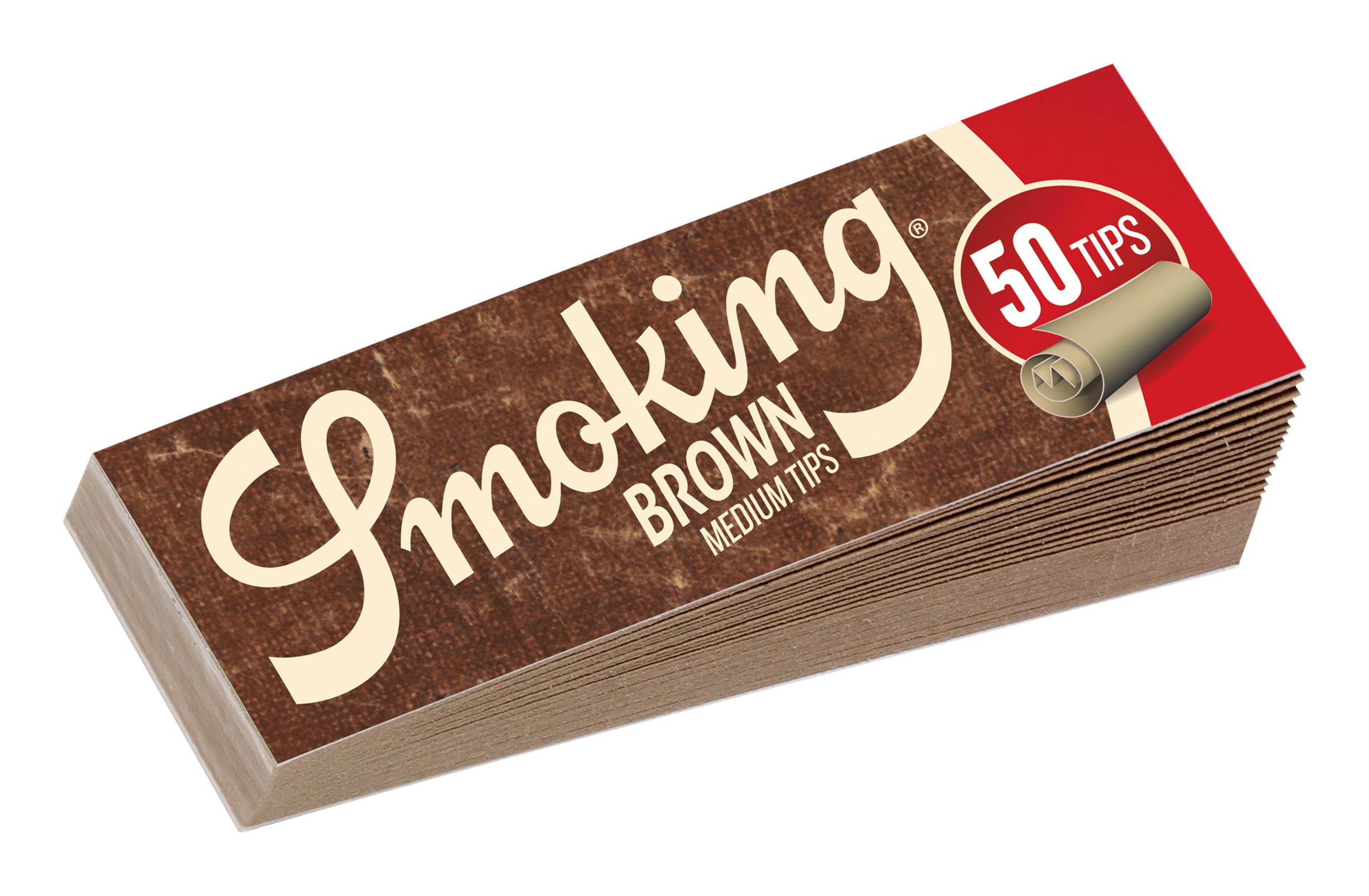 SMOKING® FILTER TIPS BROWN MEDIUM SIZE